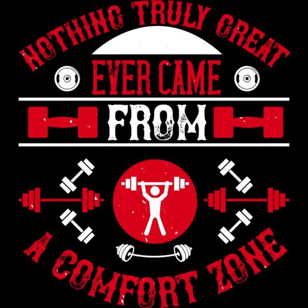 Nothing truly great ever came from a comfort zone Thumbnail